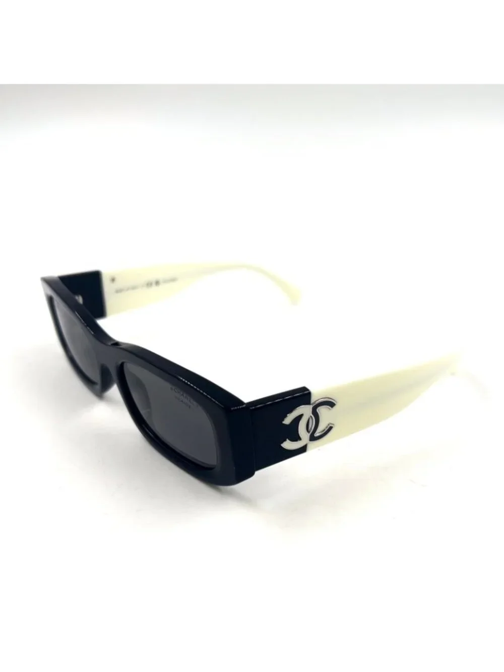 Chanel Rectangle Eyewear Black